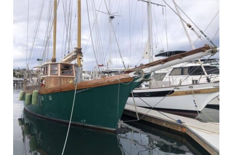 1984 Custom Frank Edmond Schooner